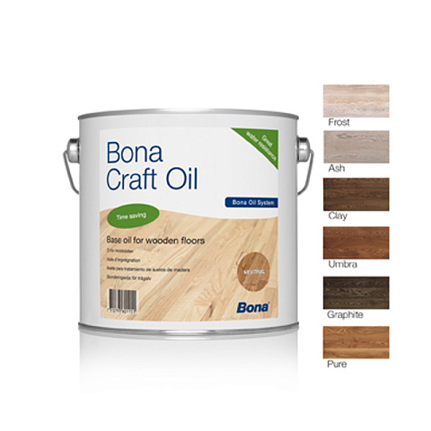 Масло Bona Craft Oil 1К - Neutral 2.5л (фото 1)