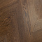 Coswick Французская елка 3-х слойная T&G шип-паз (60°) 1183-3217 Молочный Шоколад (Порода: Дуб) (миниатюра фото 1)