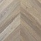 Wood Bee Chevron  Дуб Крема браш матовый Crema, UV-лак gloss 5-9% (правая) (миниатюра фото 1)