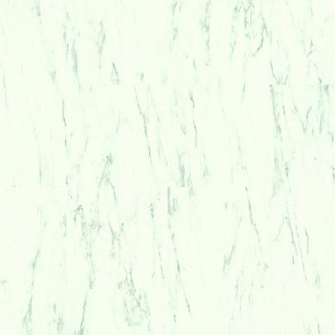 ПВХ-плитка Quick-Step QS Alpha Vinyl ORO плитка AVSTU 40136 Мрамор каррарский белый (фото 1)